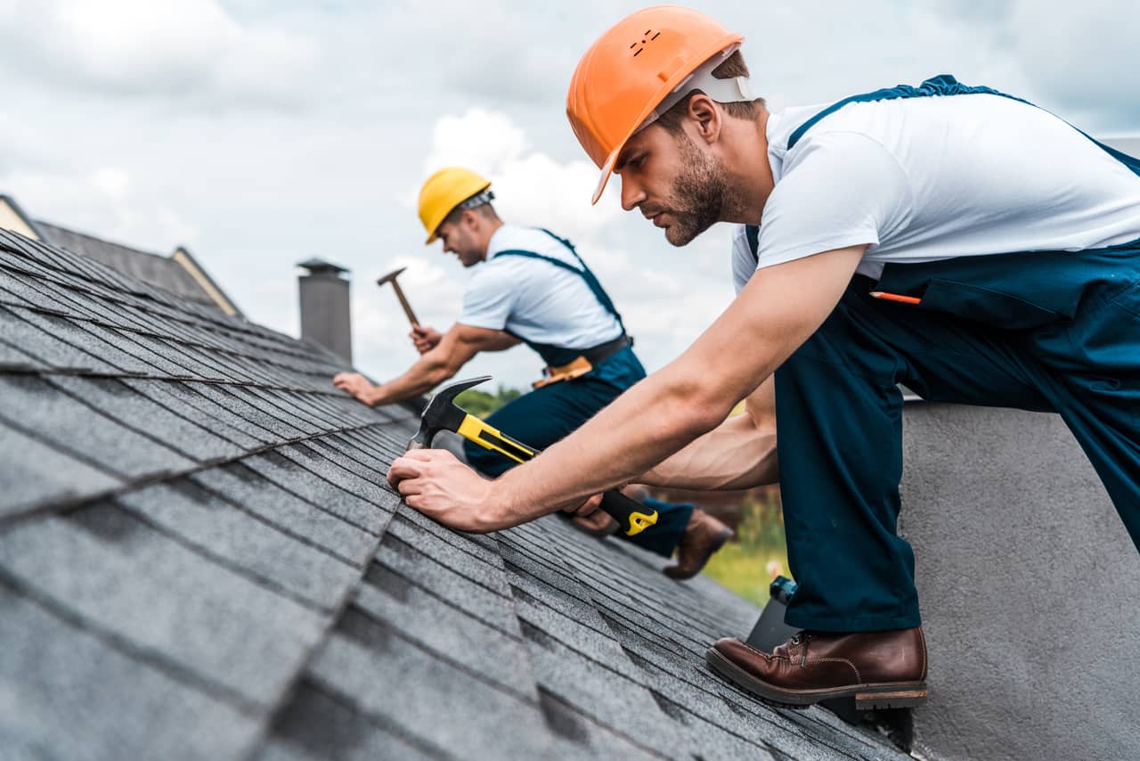 Professional roofing installation
